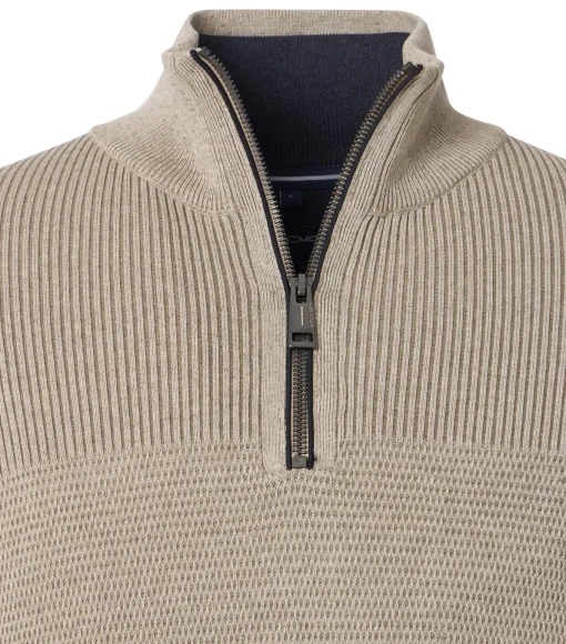 Herren Casa Moda Troyer Pullover