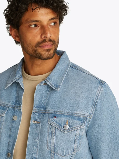 Herren Tommy Hilfiger Trucker Jeansjacke