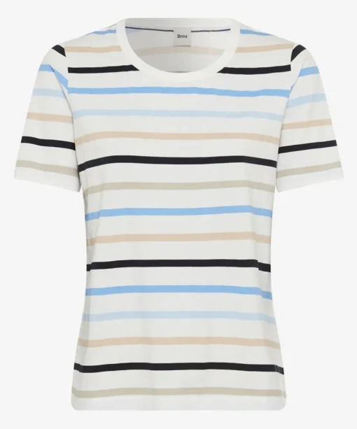 Damen Brax T-Shirt aus Baumwoll Mix