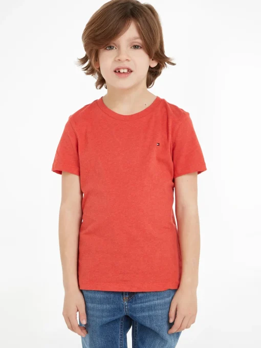 Kinder Tommy Hilfiger T-Shirt aus Bio-Baumwolle