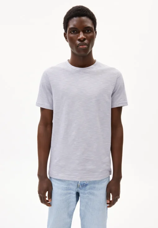 Herren armedangels T-Shirt aus Bio-Baumwolle JAAMES STRUCTURE