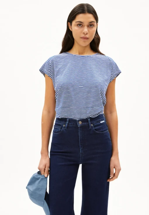 Damen armedangels T-Shirt aus Bio-Baumwolle ONELIAA LOVELY STRIPES