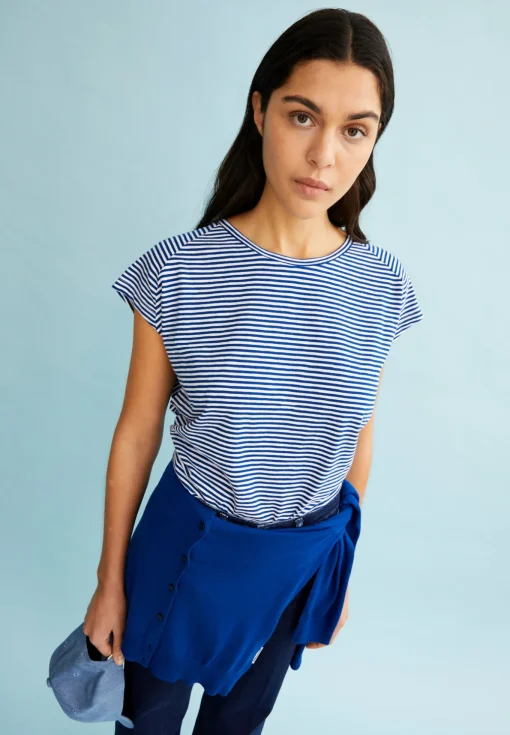 Damen armedangels T-Shirt aus Bio-Baumwolle ONELIAA LOVELY STRIPES