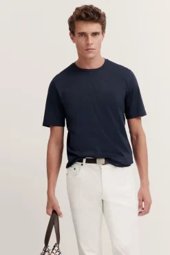 Herren Bugatti T-Shirt aus reiner Baumwolle