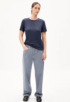 Damen armedangels T-Shirt aus TENCEL™ Lyocell Mix GENESAA