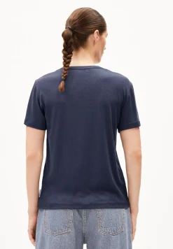 Damen armedangels T-Shirt aus TENCEL™ Lyocell Mix GENESAA