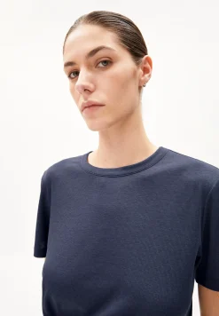 Damen armedangels T-Shirt aus TENCEL™ Lyocell Mix GENESAA
