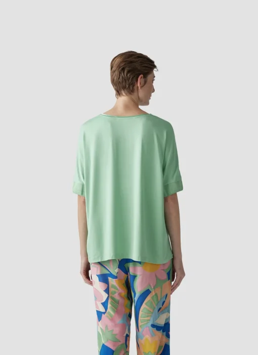 Damen Lecomte T-Shirt aus Viskose