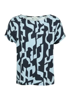 Damen s.Oliver T-Shirt aus Viskosemix im Relaxed Fit