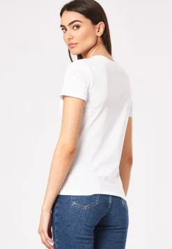Damen Hugo Blue T-Shirt Classic Tee_B