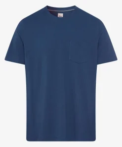 Herren Brax T-Shirt im Baumwol Mix