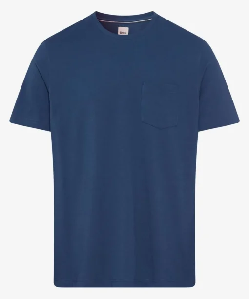 Herren Brax T-Shirt im Baumwol Mix