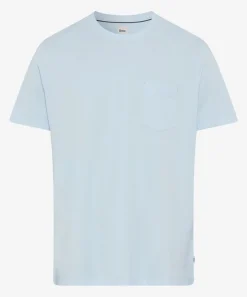 Herren Brax T-Shirt im Baumwoll Mix