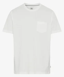 Herren Brax T-Shirt im Baumwoll Mix