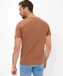 Herren Brax T-Shirt im Baumwoll-Mix