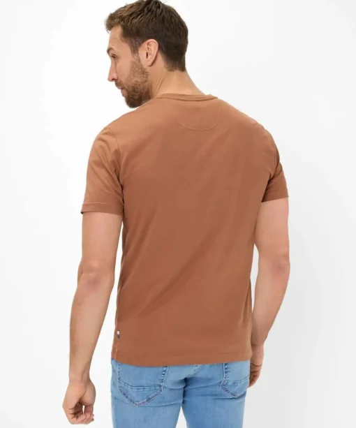 Herren Brax T-Shirt im Baumwoll-Mix