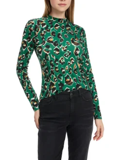 Damen Marc Cain T-Shirt im Greo-Dessin