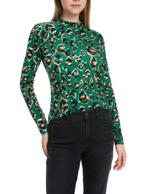 Damen Marc Cain T-Shirt im Greo-Dessin
