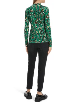Damen Marc Cain T-Shirt im Greo-Dessin