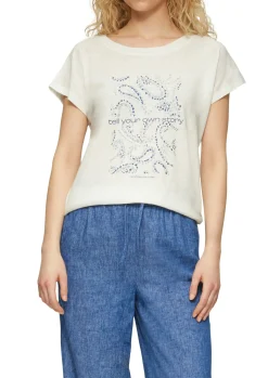 Damen s.Oliver T-Shirt im Relaxed Fit mit Artwork