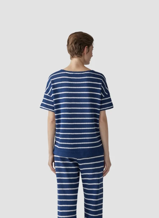 Damen Lecomte T-Shirt im Streifenlook