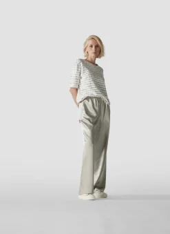 Damen Lecomte T-Shirt in Streifenoptik