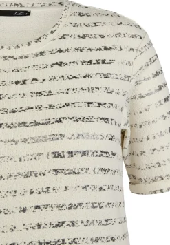 Damen Lecomte T-Shirt in Streifenoptik