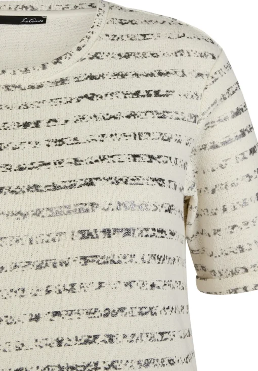 Damen Lecomte T-Shirt in Streifenoptik