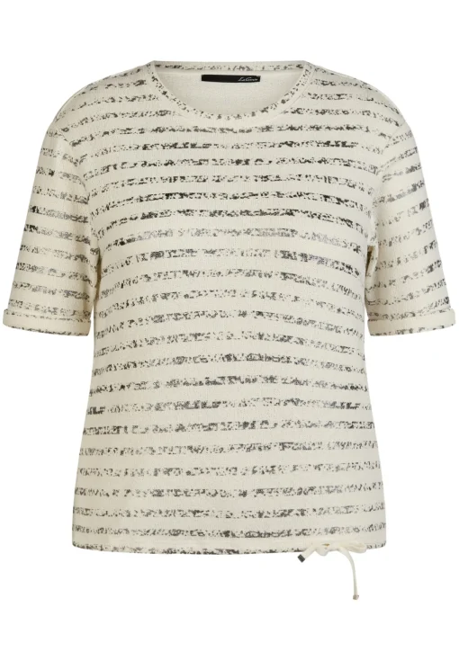 Damen Lecomte T-Shirt in Streifenoptik