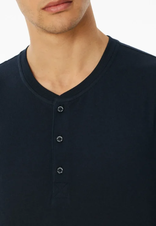 Herren Schiesser T-Shirt Knopfleiste