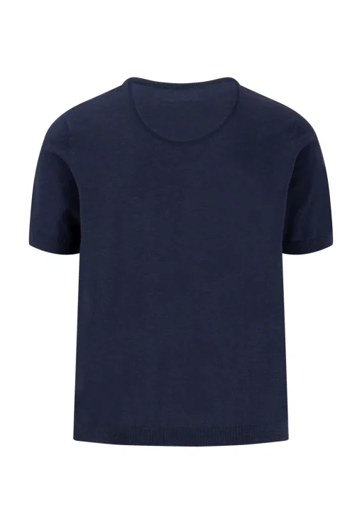Herren Fynch-Hatton T-Shirt Leinenmix