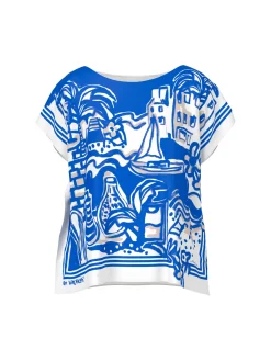 Damen Marc Cain T-Shirt mit Allover-Muster