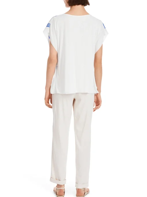 Damen Marc Cain T-Shirt mit Allover-Muster