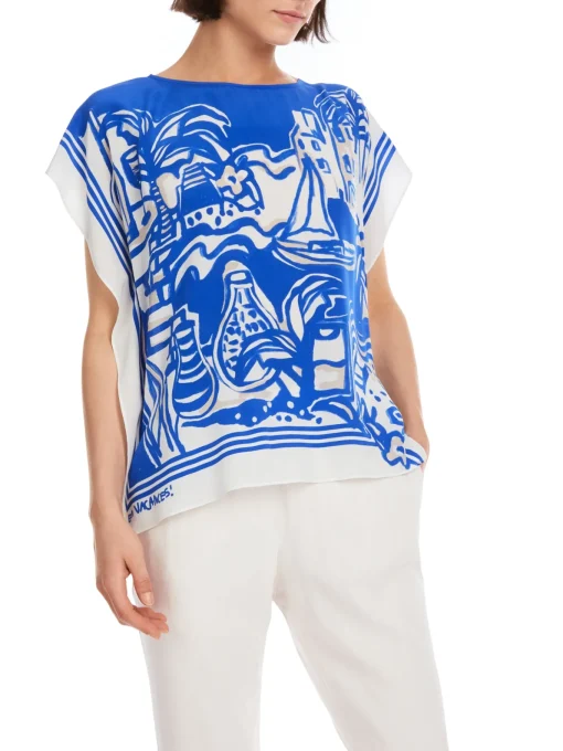 Damen Marc Cain T-Shirt mit Allover-Muster