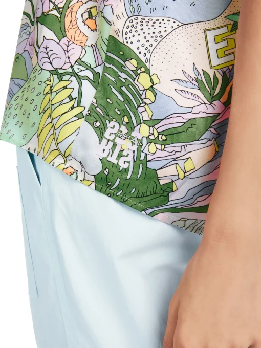 Damen Marc Cain T-Shirt mit Allover-Muster