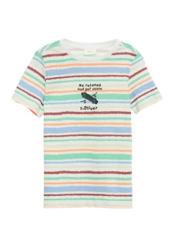 Kinder s.Oliver T-Shirt mit All-over-Print