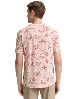 Herren Tom Tailor T-Shirt mit Allover-Print