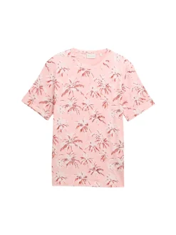 Herren Tom Tailor T-Shirt mit Allover-Print