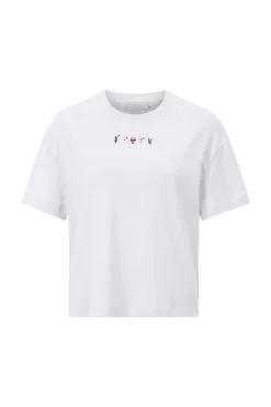 Damen Rich & Royal T-Shirt mit Applikationen
