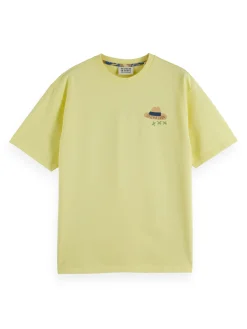 Herren Scotch & Soda T-Shirt mit Artwork-Print