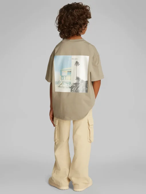 Kinder Calvin Klein T-Shirt mit Backprint