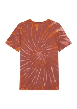 Kinder s.Oliver T-Shirt mit Batikmuster und Frontprint