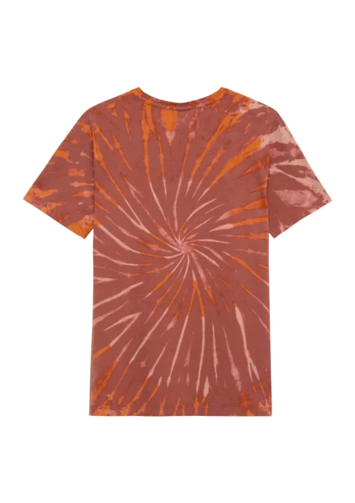 Kinder s.Oliver T-Shirt mit Batikmuster und Frontprint