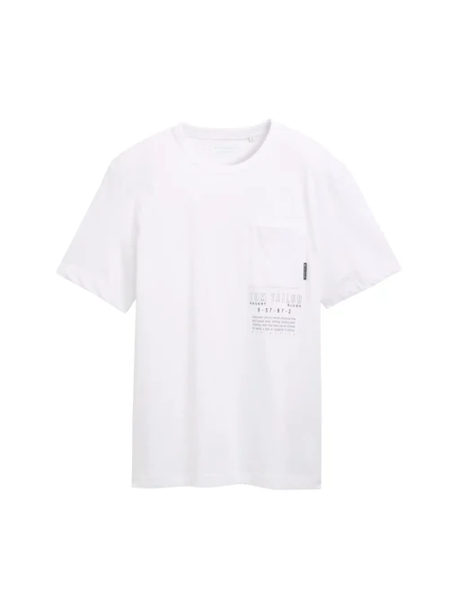 Herren Tom Tailor T-Shirt mit Brusttasche