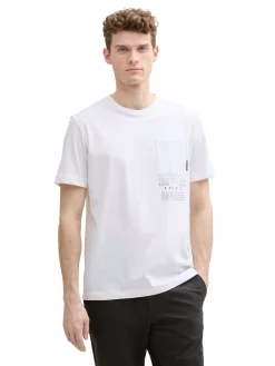 Herren Tom Tailor T-Shirt mit Brusttasche