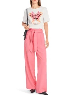 Damen Marc Cain T-Shirt mit 3D-Motiv