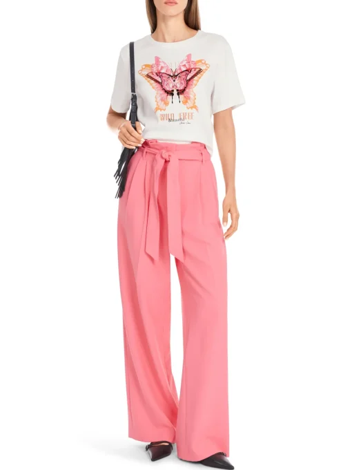 Damen Marc Cain T-Shirt mit 3D-Motiv