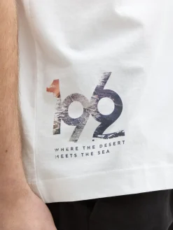 Herren Tom Tailor T-Shirt mit Foto-Print