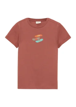 Kinder s.Oliver T-Shirt mit Front- und Rückenprint