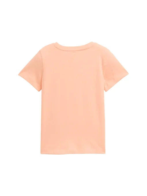 Kinder Tom Tailor Denim T-Shirt mit Glitzer-Print